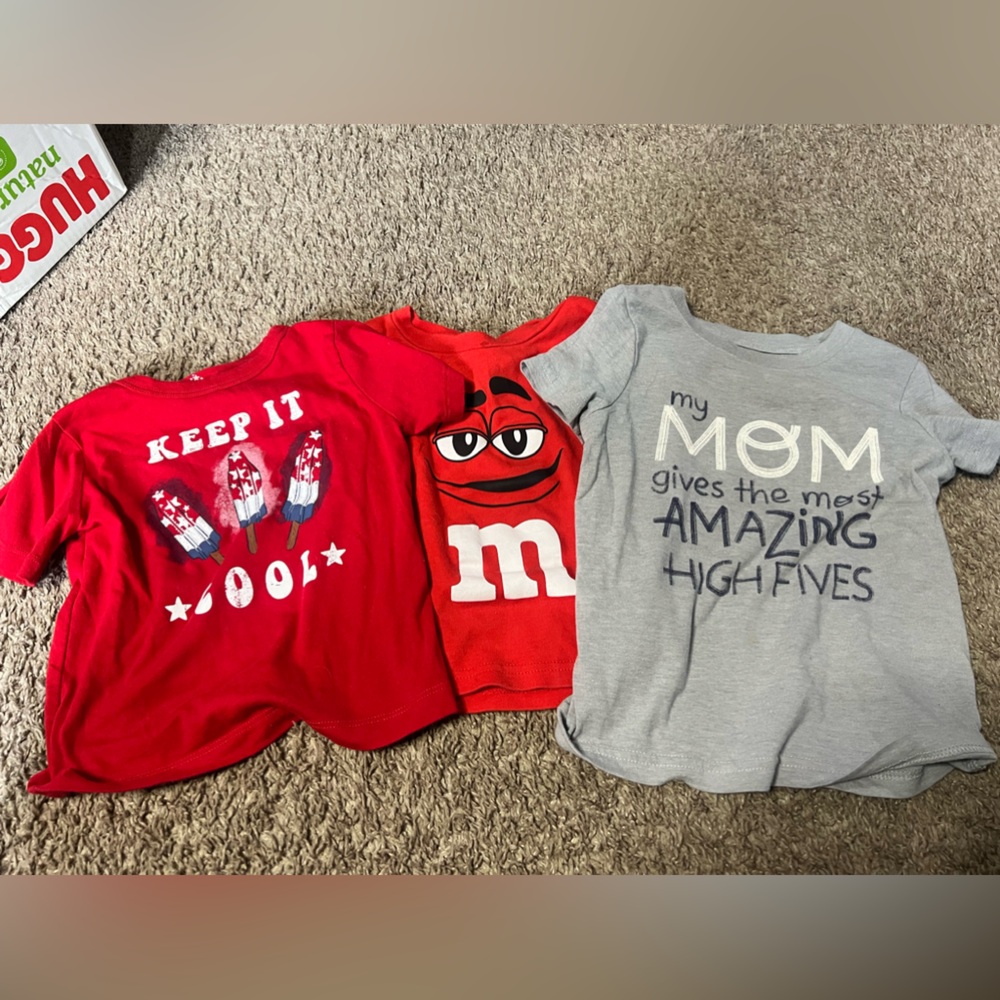 2T shirt lot